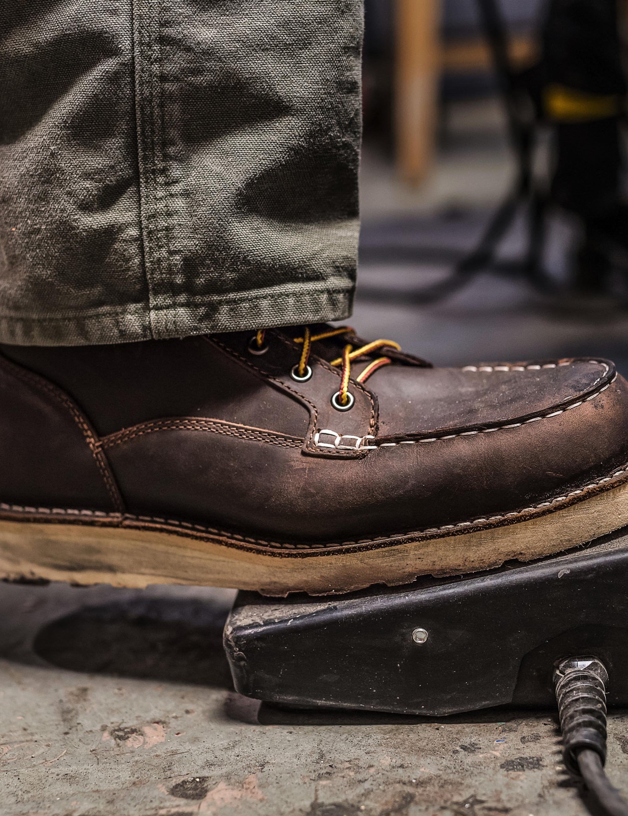 Bull Run 6" Moc Toe Boot - Brown