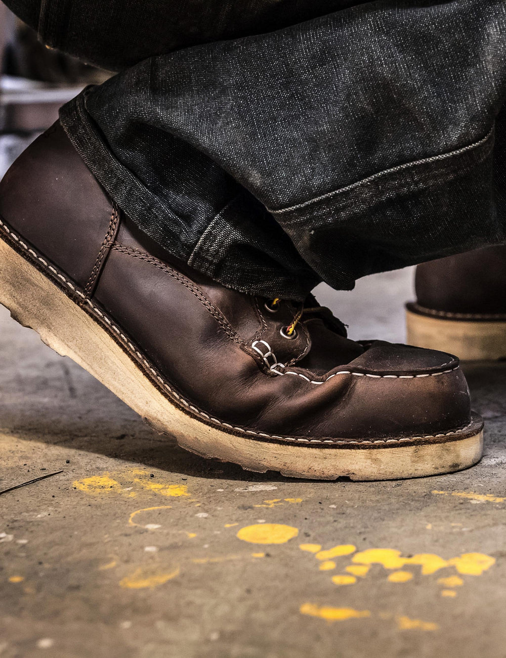 Bull Run 6" Moc Toe Boot - Brown