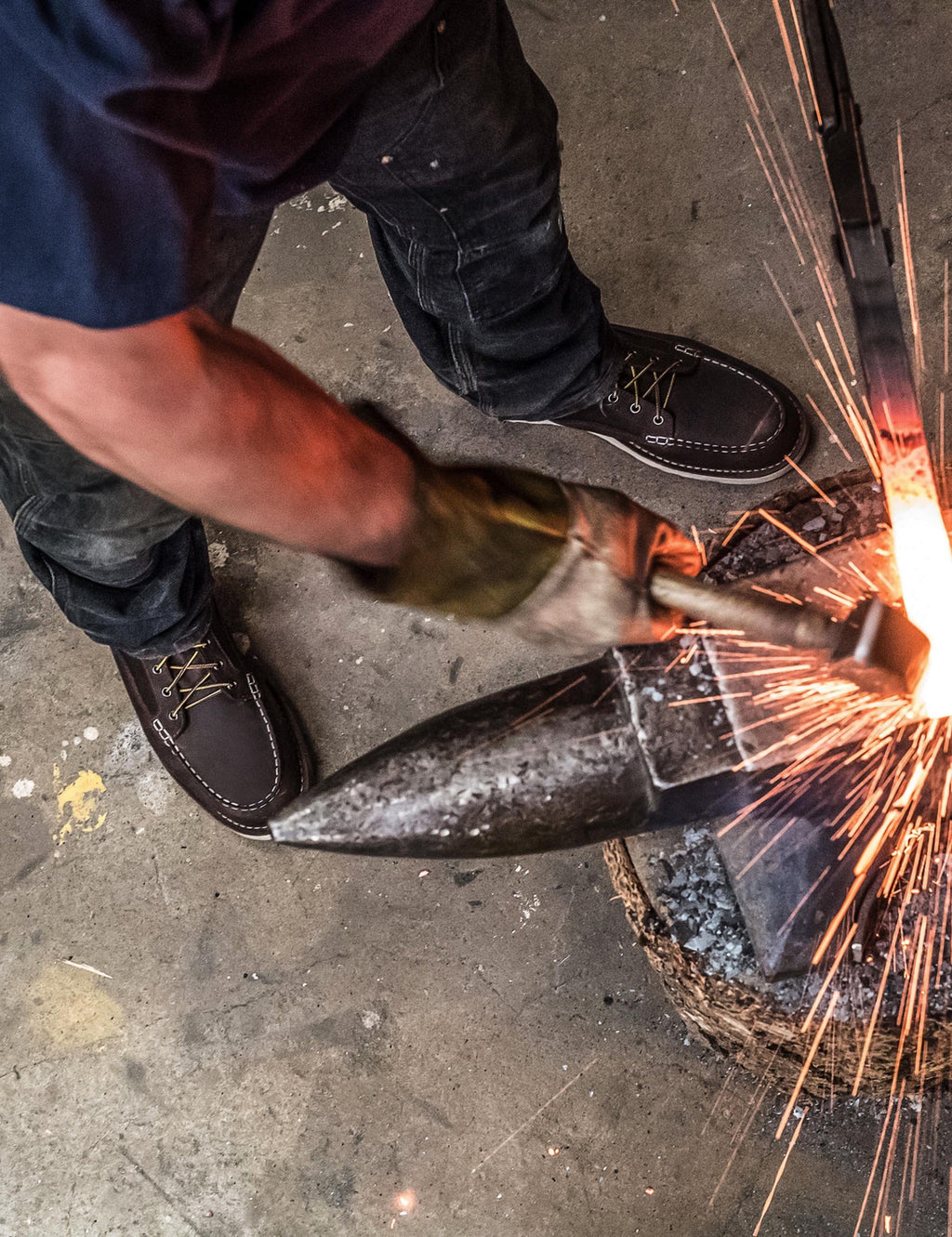 Bull Run 6" Moc Toe Boot - Brown