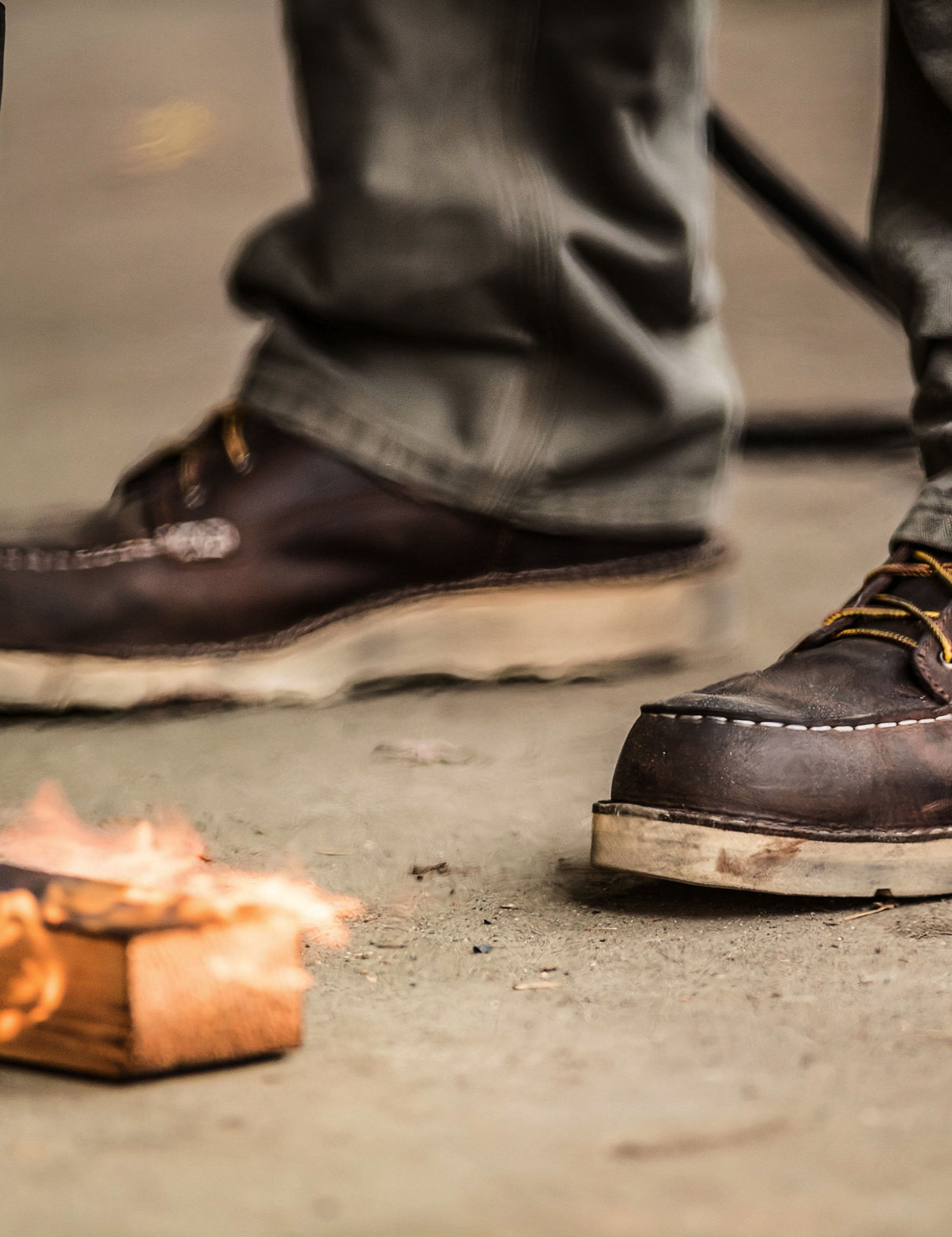 Bull Run 6" Moc Toe Boot - Brown
