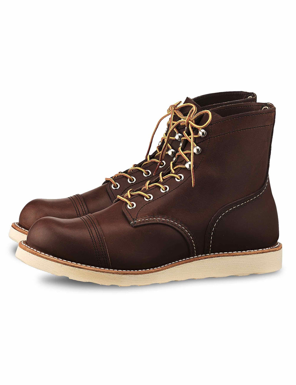 8088 Heritage 6" Iron Ranger Boot (Traction Tread) - Amber Harness Leather