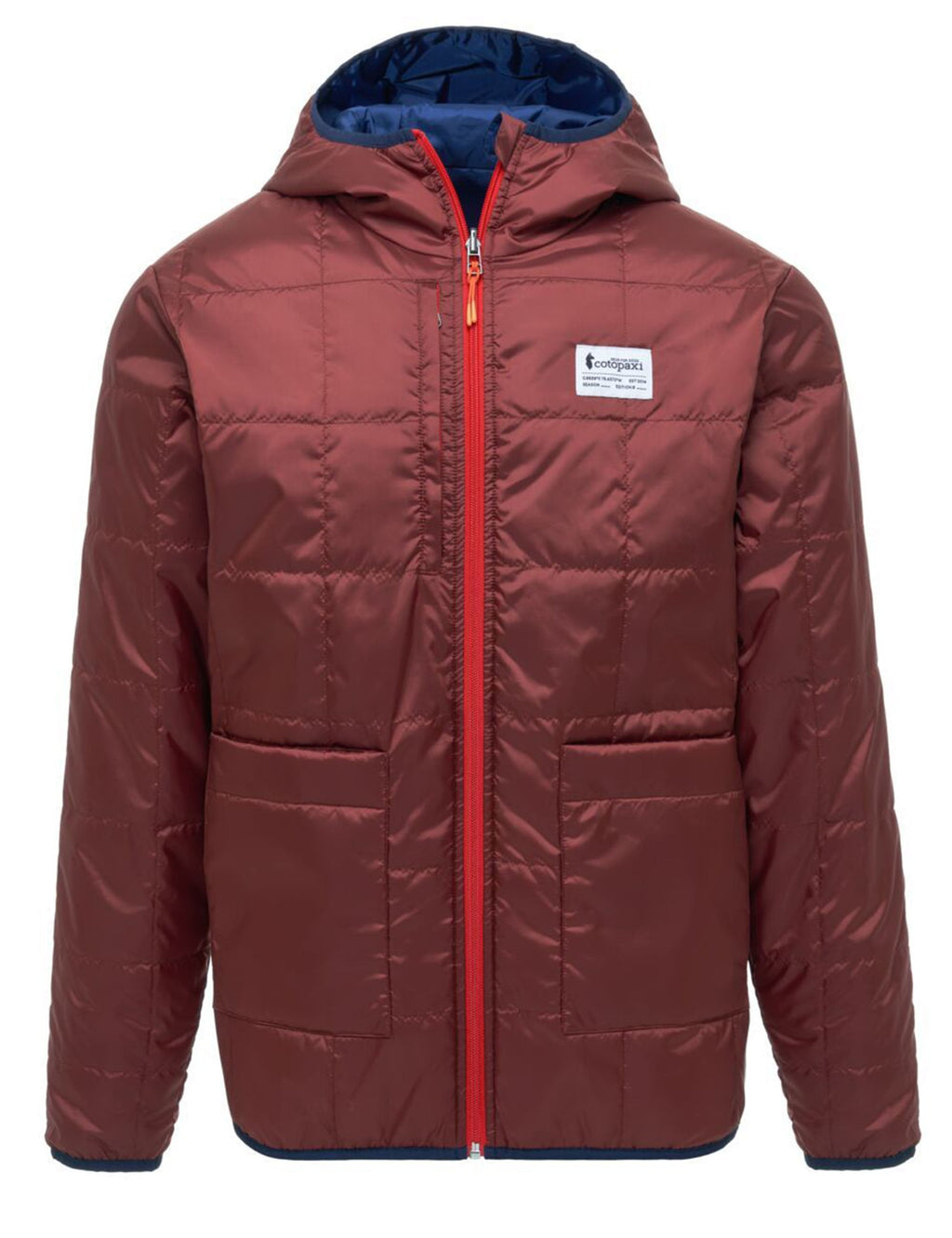 Teca Calido Hooded Jacket - Poker Face
