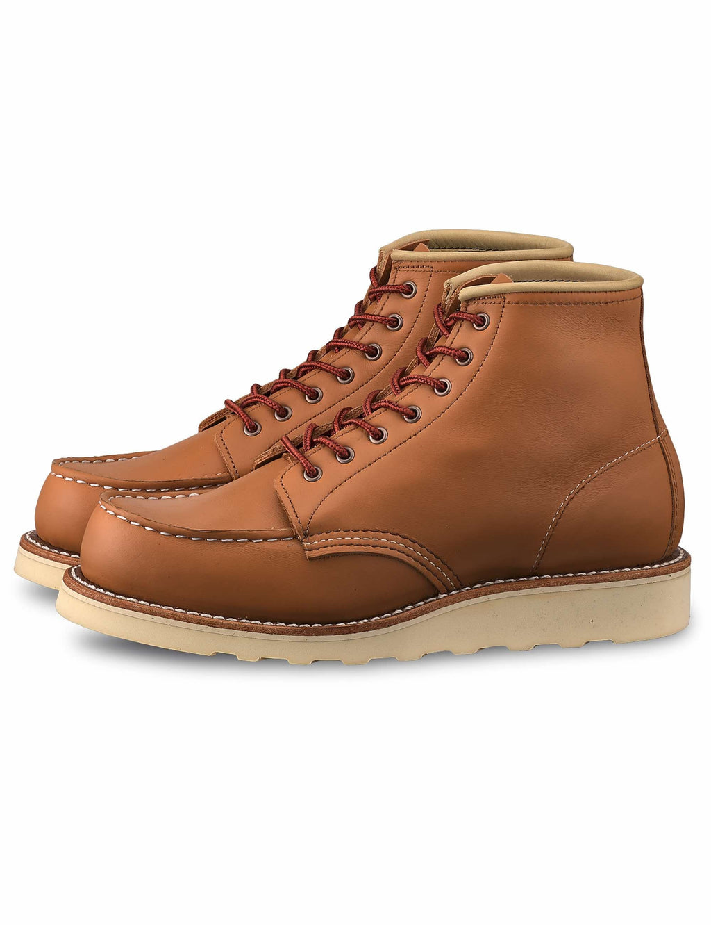 Women's 3383 Heritage 6" Moc Toe Boot - Tan Boundary Leather