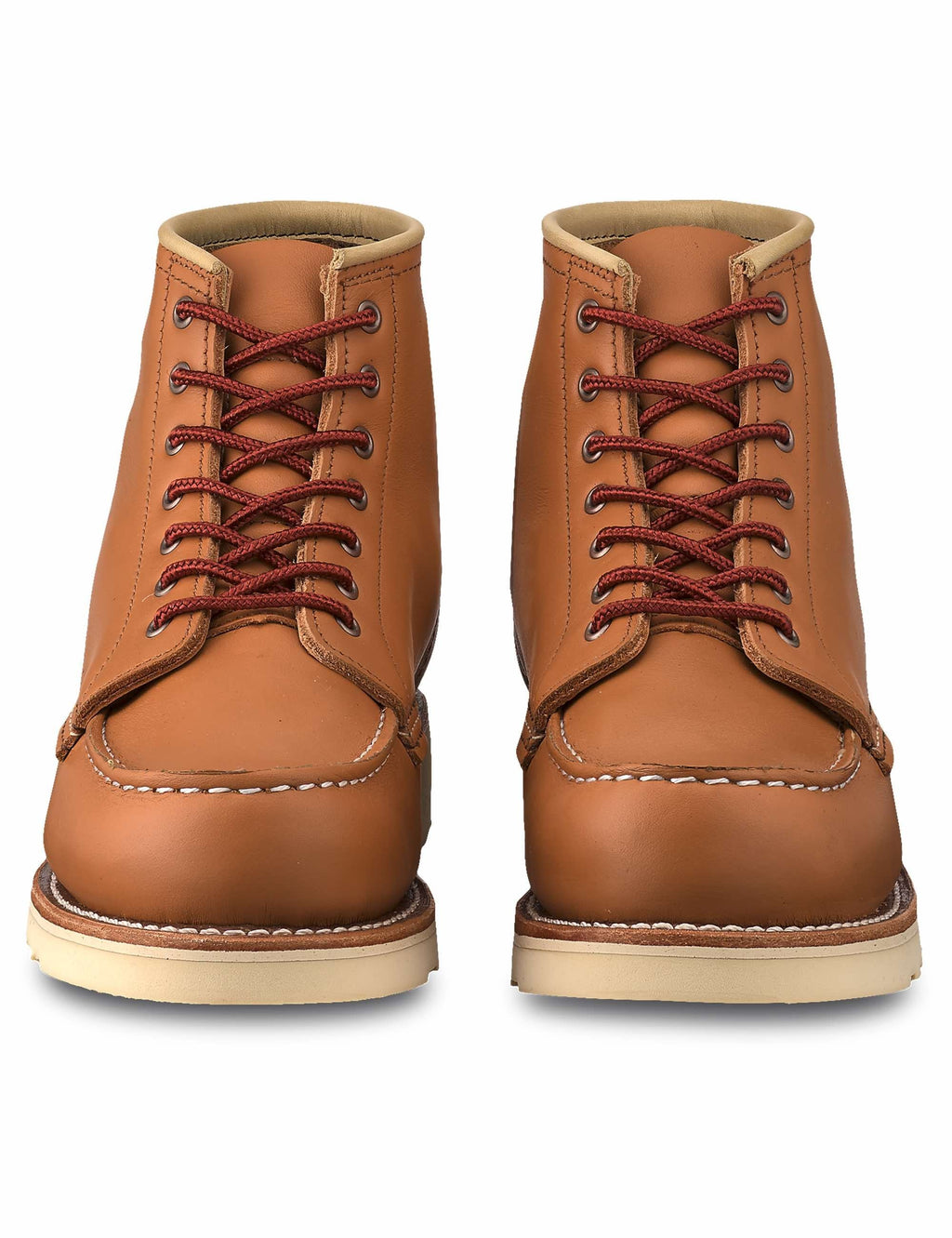 Women's 3383 Heritage 6" Moc Toe Boot - Tan Boundary Leather