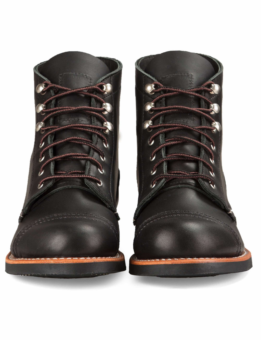 Women's 3366D (Wide) Heritage Iron Ranger Boot - Black Boundary Leather