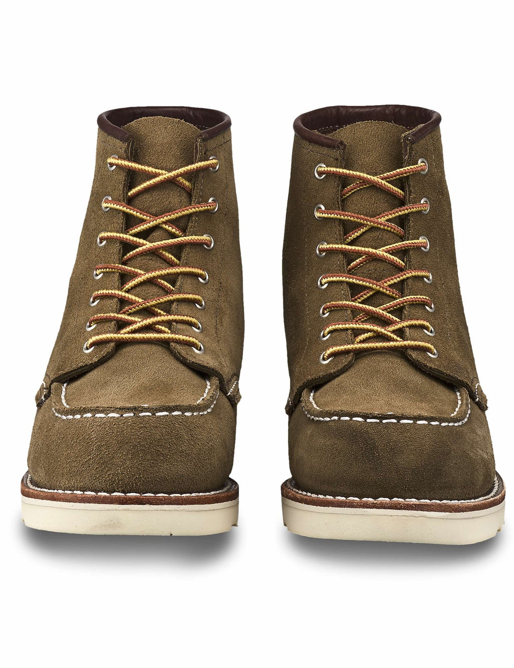 Women's 3377 Heritage 6" Moc Toe Boot - Olive Mohave Leather