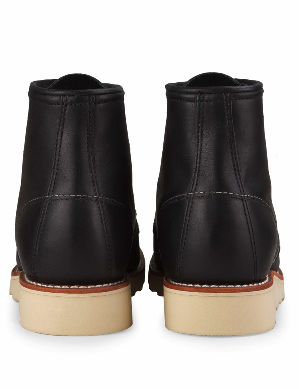 Women's 3373 Heritage 6" Moc Toe Boot - Black Boundary Leather