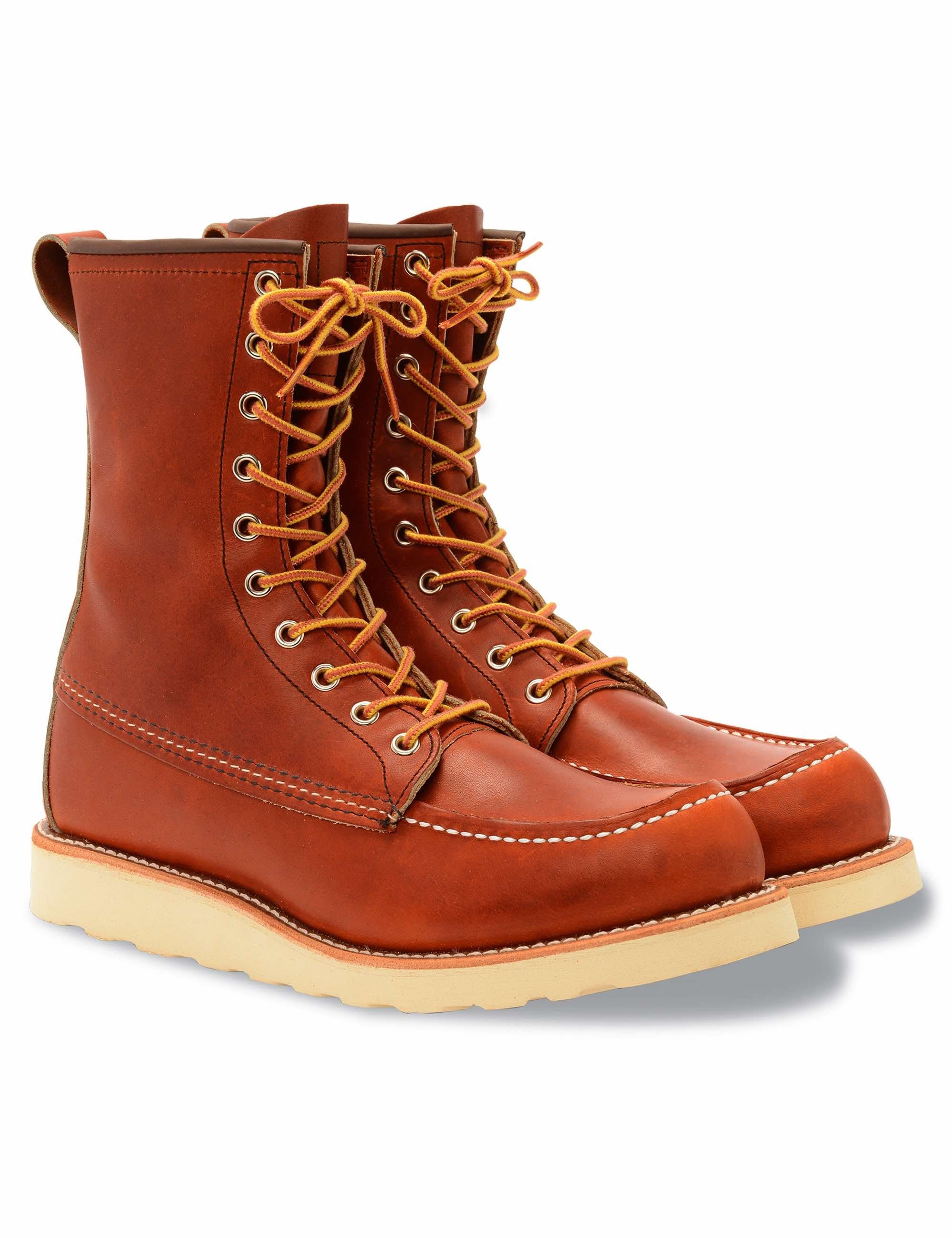 877 Heritage 8" Moc Toe Boot - Oro Legacy Leather