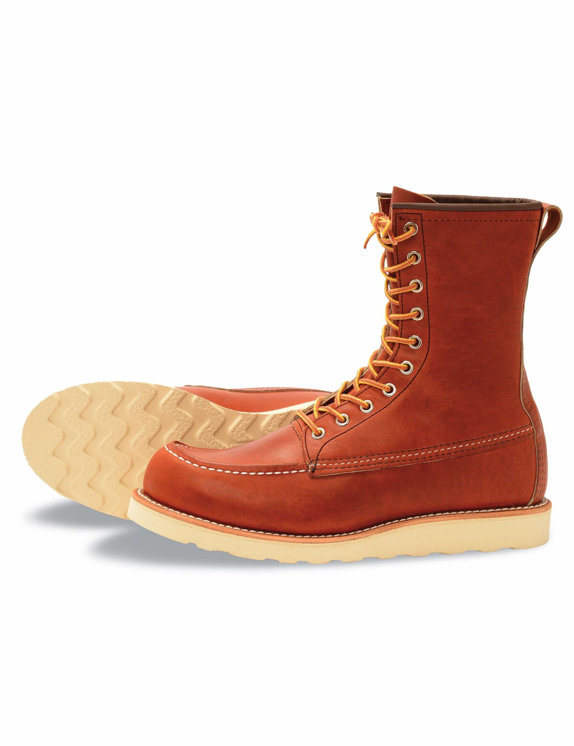877 Heritage 8" Moc Toe Boot - Oro Legacy Leather