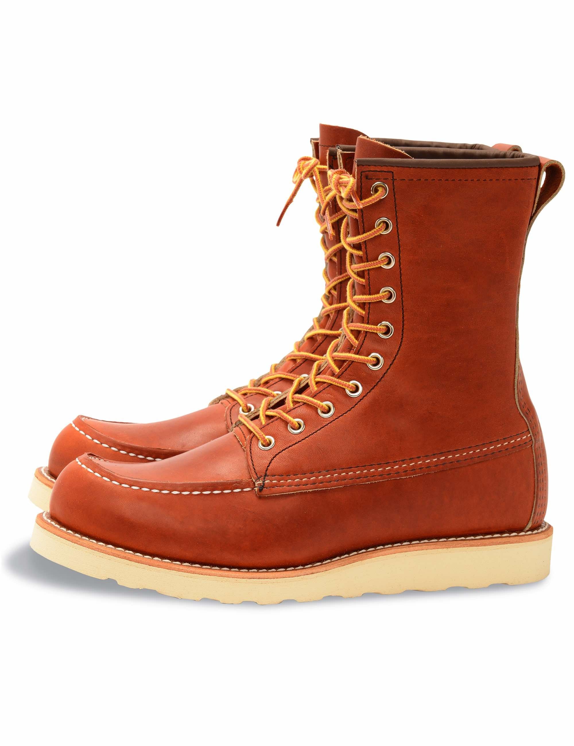 877 Heritage 8" Moc Toe Boot - Oro Legacy Leather