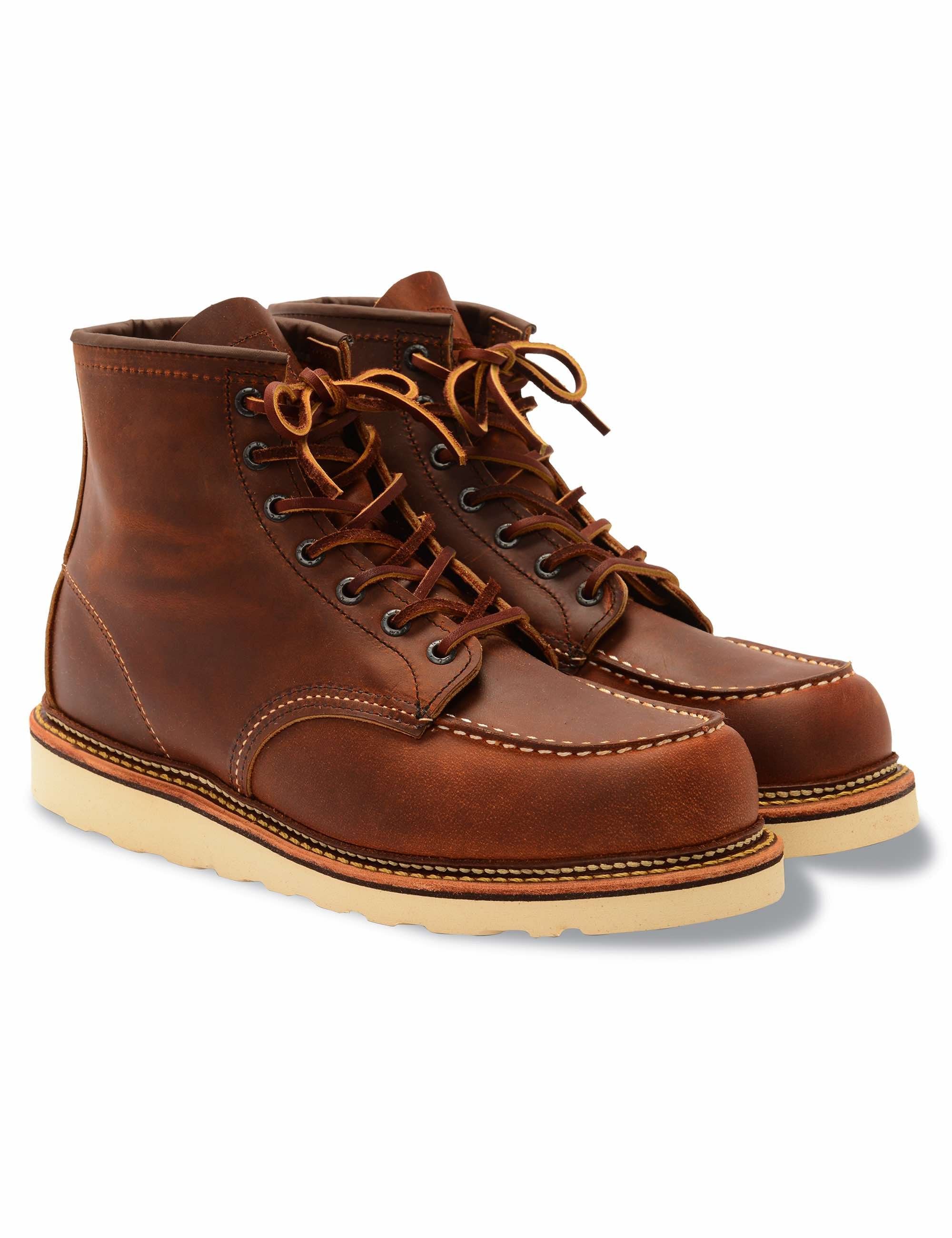 1907 Heritage 6" Moc Toe Boot - Copper Rough & Tough Leather