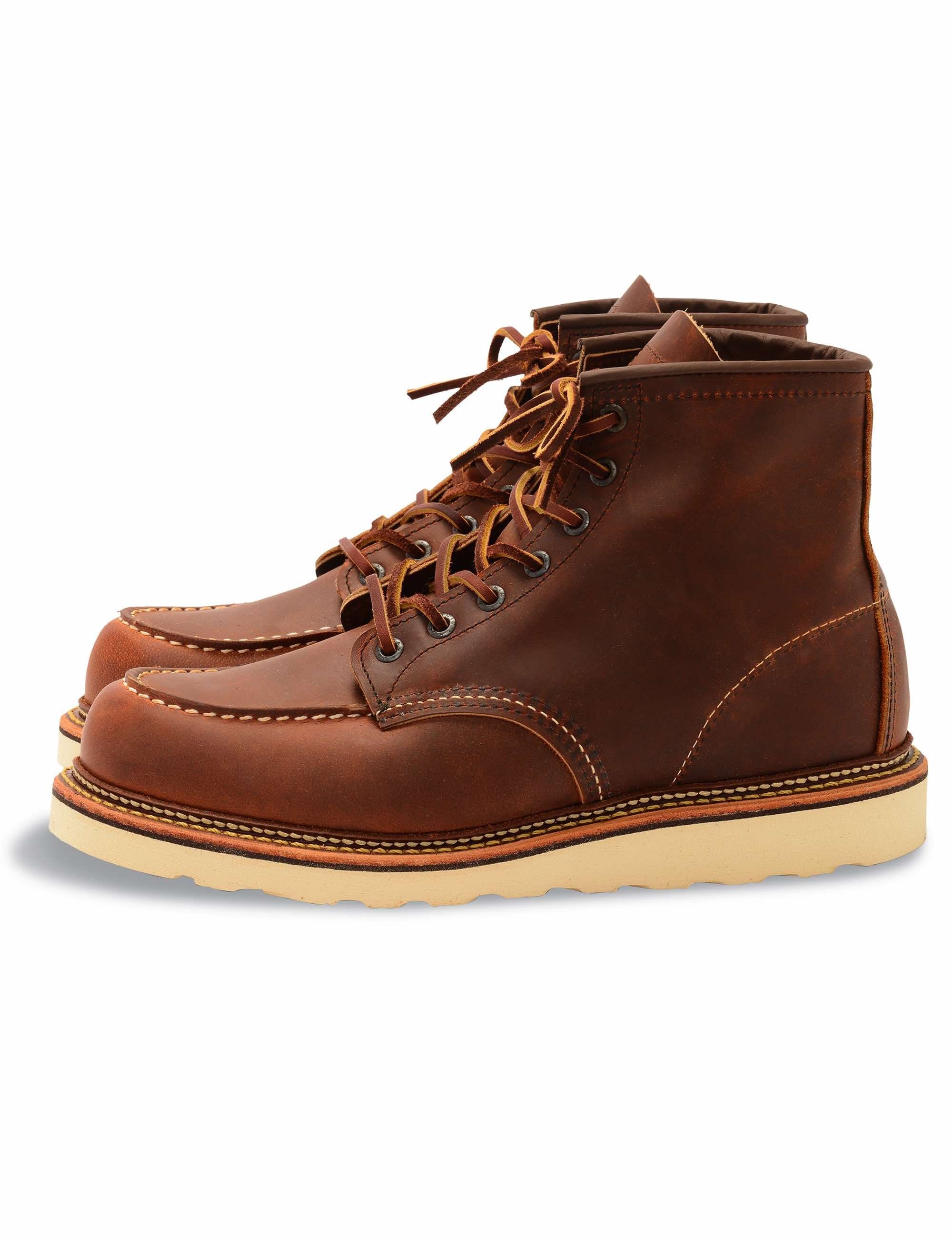 1907 Heritage 6" Moc Toe Boot - Copper Rough & Tough Leather