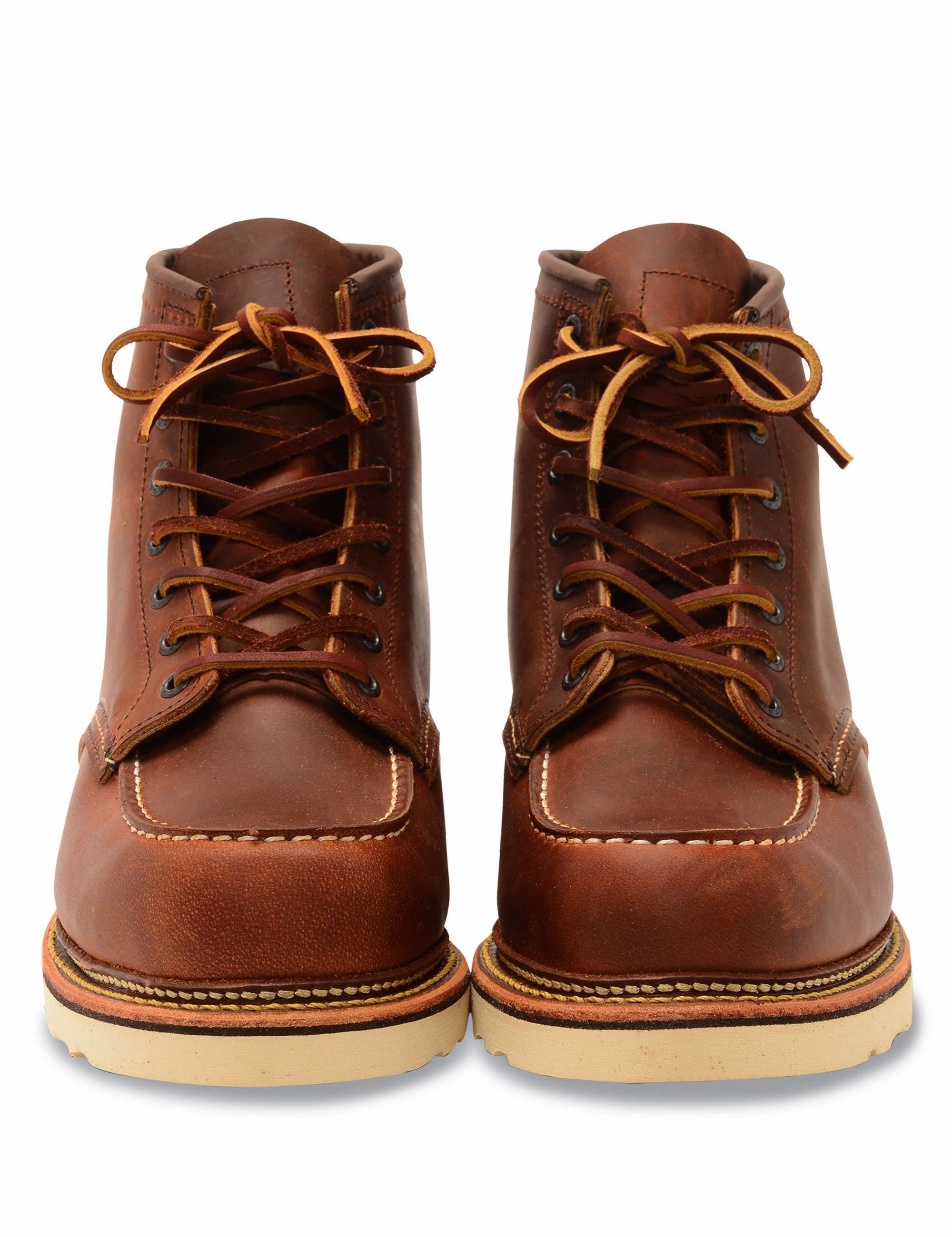 1907 Heritage 6" Moc Toe Boot - Copper Rough & Tough Leather