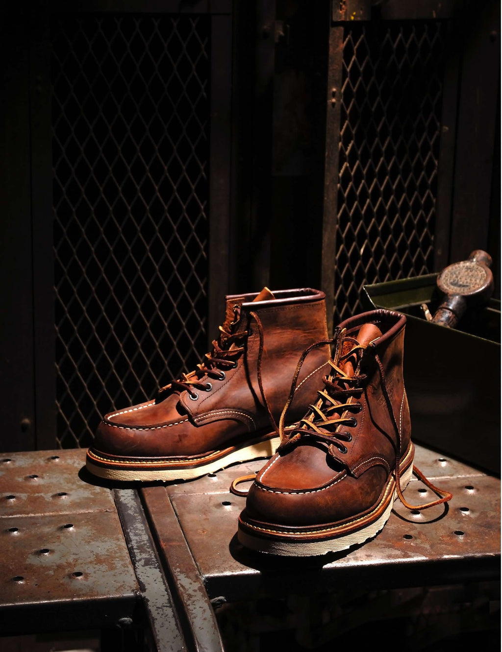 1907 Heritage 6" Moc Toe Boot - Copper Rough & Tough Leather