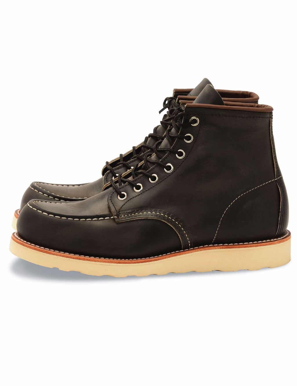8890 Heritage 6" Moc Toe Boot - Charcoal Rough & Tough Leather