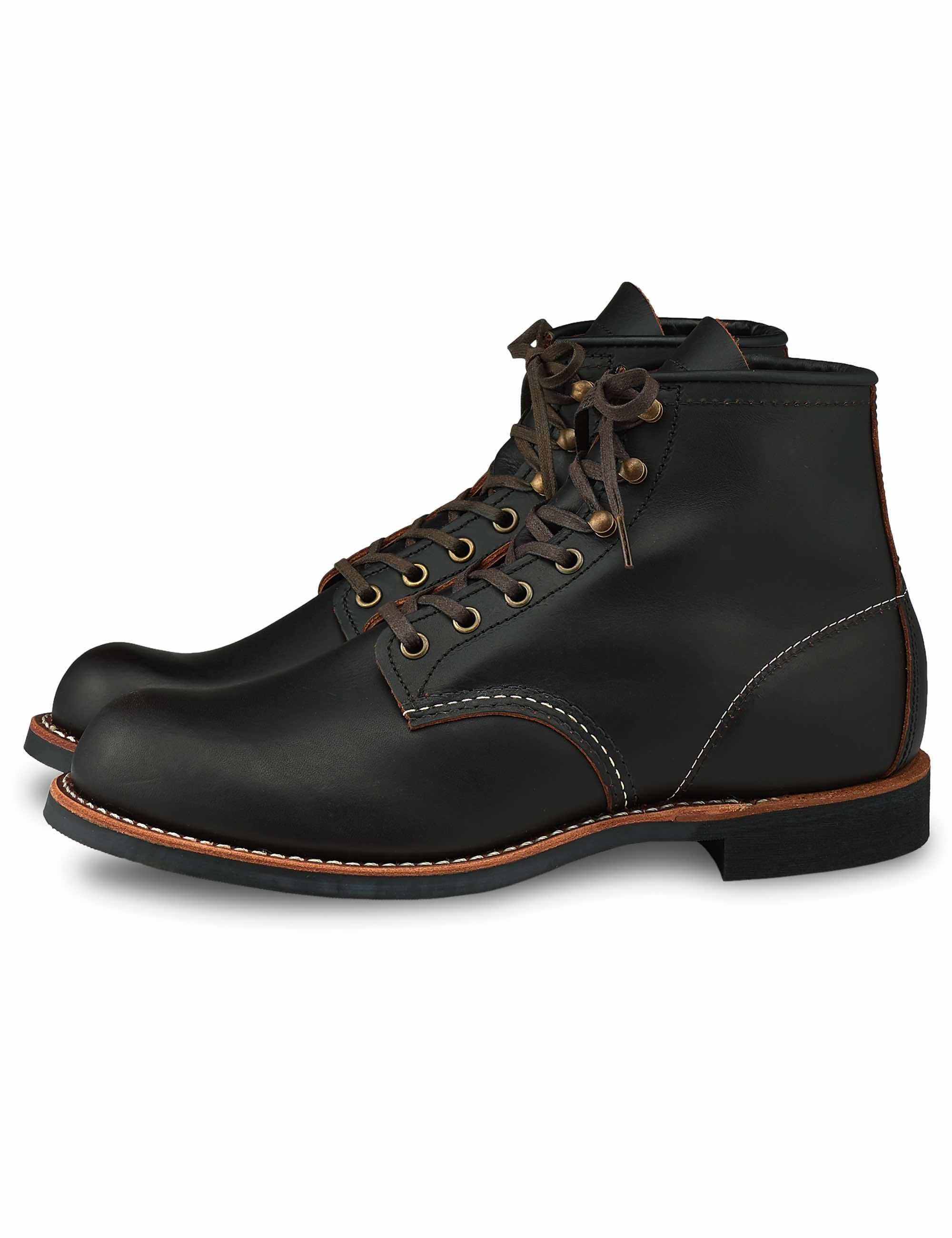 3345 Heritage 6" Blacksmith Boot - Black Prairie Leather