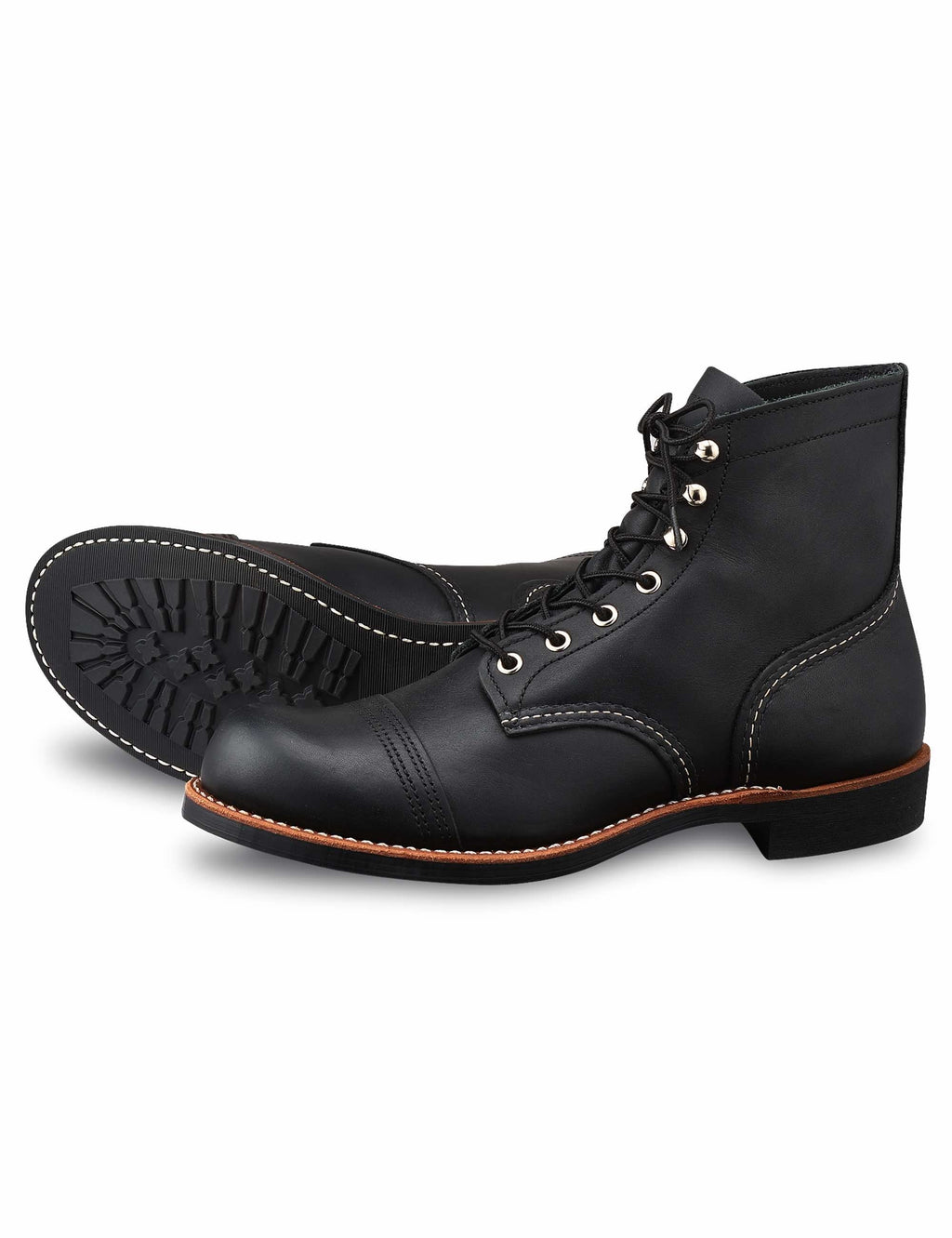 8084 Heritage 6" Iron Ranger Boot - Black Harness Leather