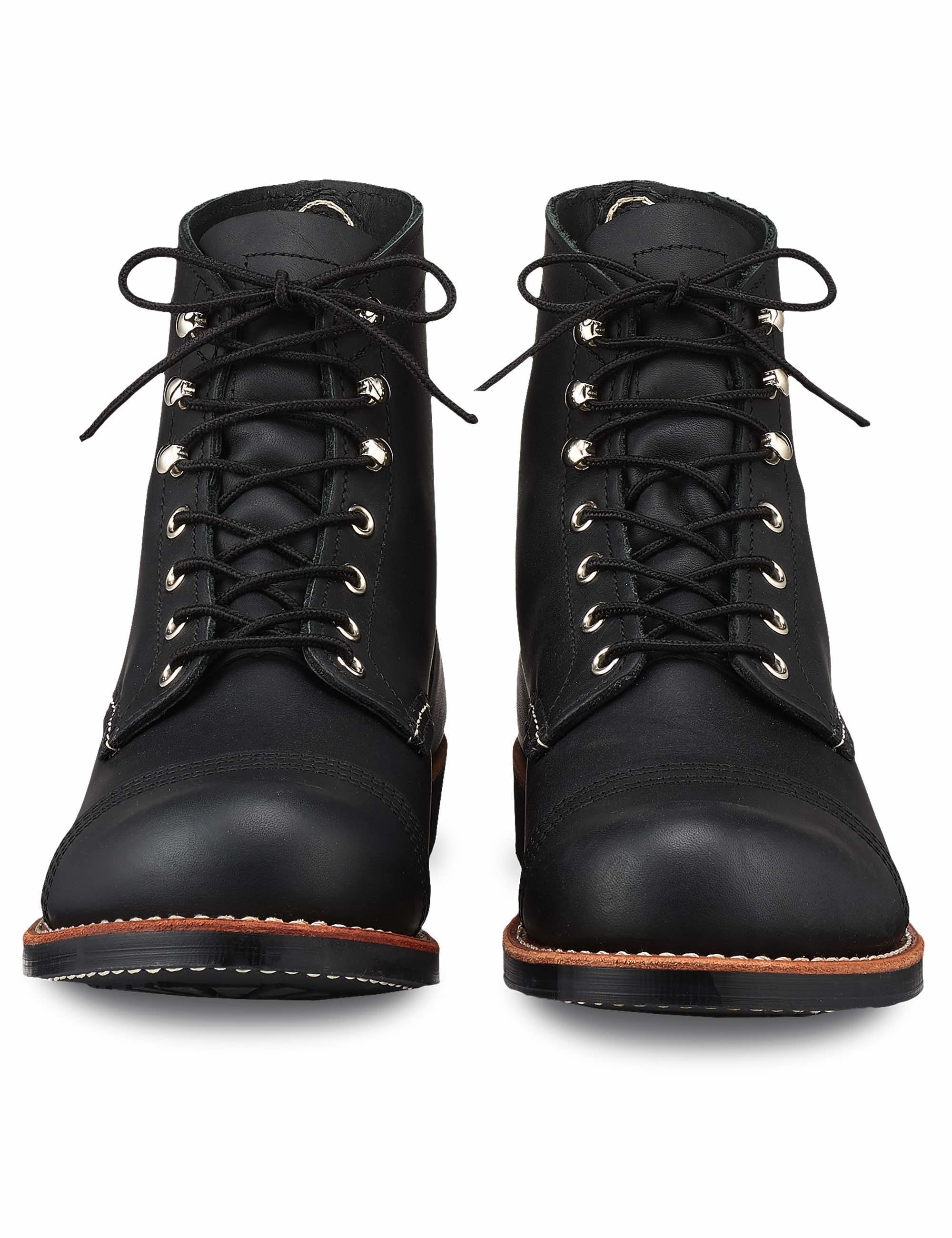 8084 Heritage 6" Iron Ranger Boot - Black Harness Leather