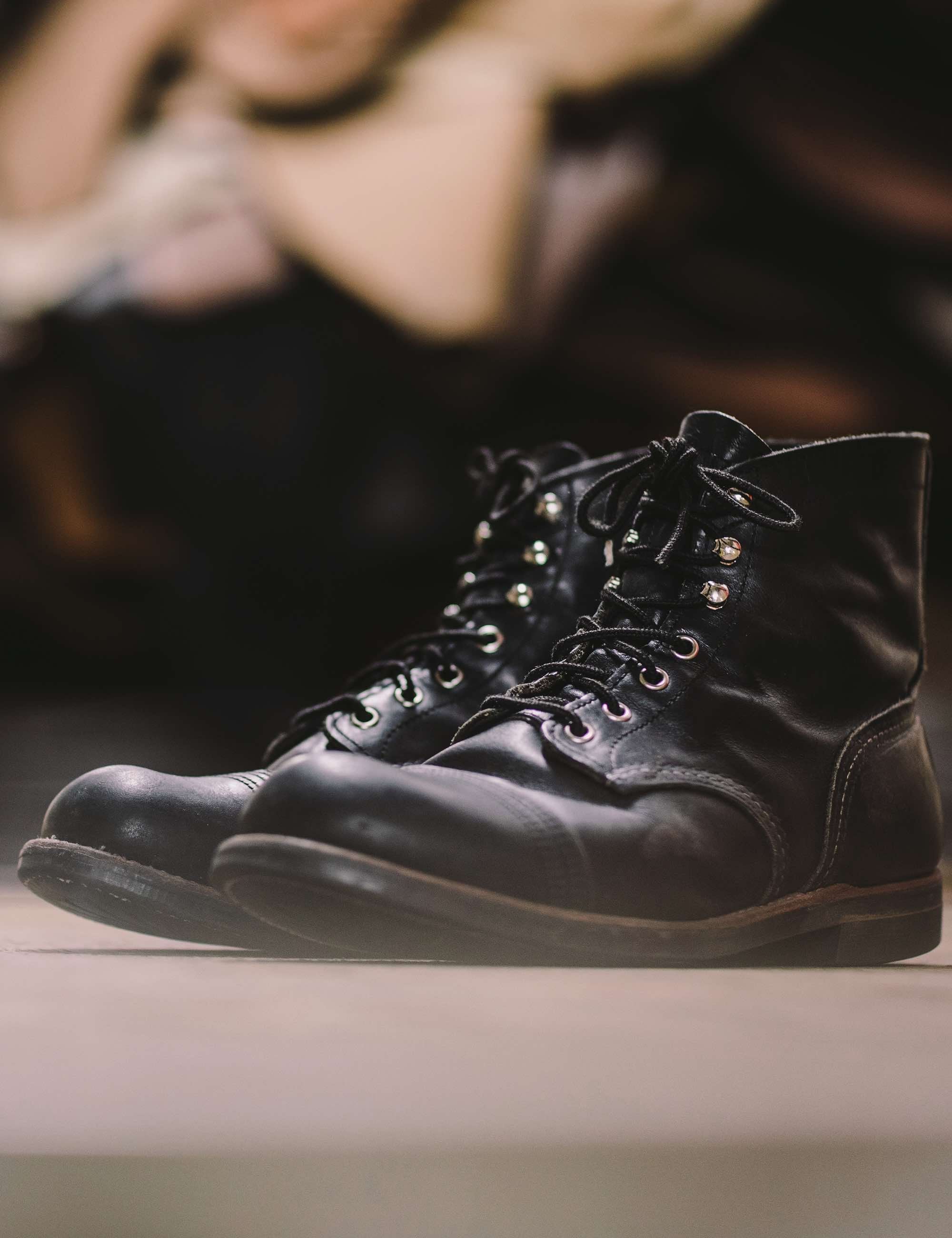 Red Wing 8084 Heritage 6" Iron Ranger Boot - Black Harness Leather
