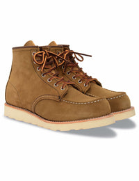 8881 Heritage 6" Moc Toe Boot - Olive Mohave Leather