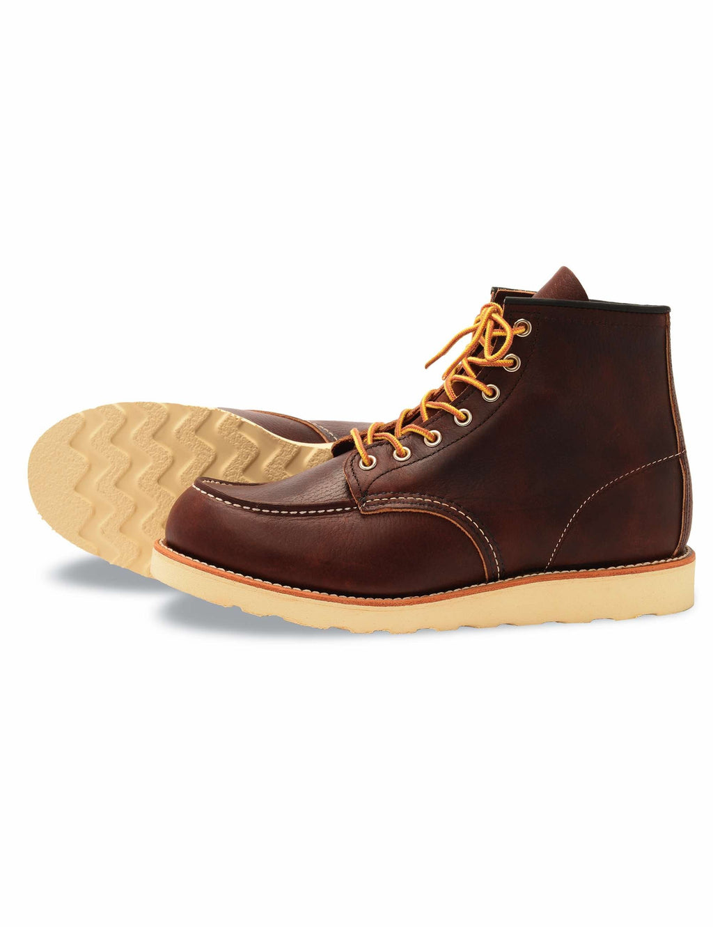 8138 Heritage 6" Moc Toe Boot - Briar Oil Slick Leather