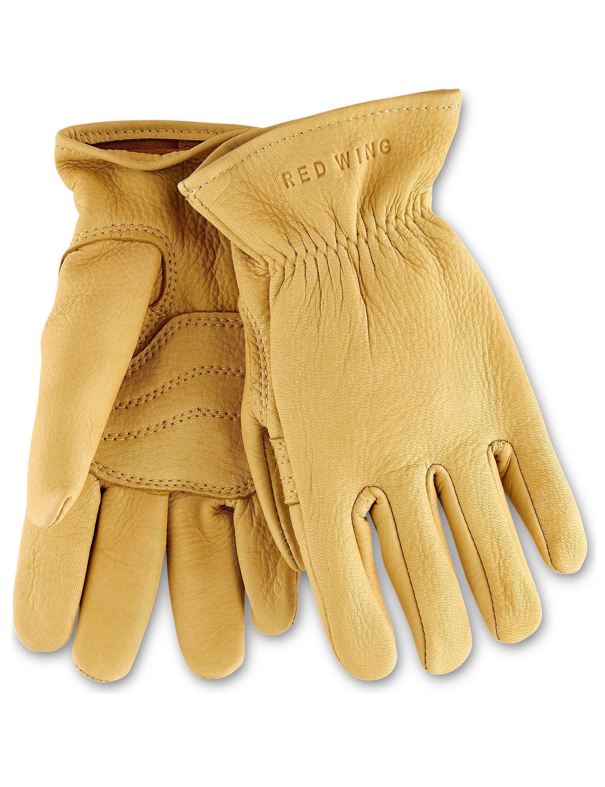 95233 Buckskin Unlined Gloves - Yellow