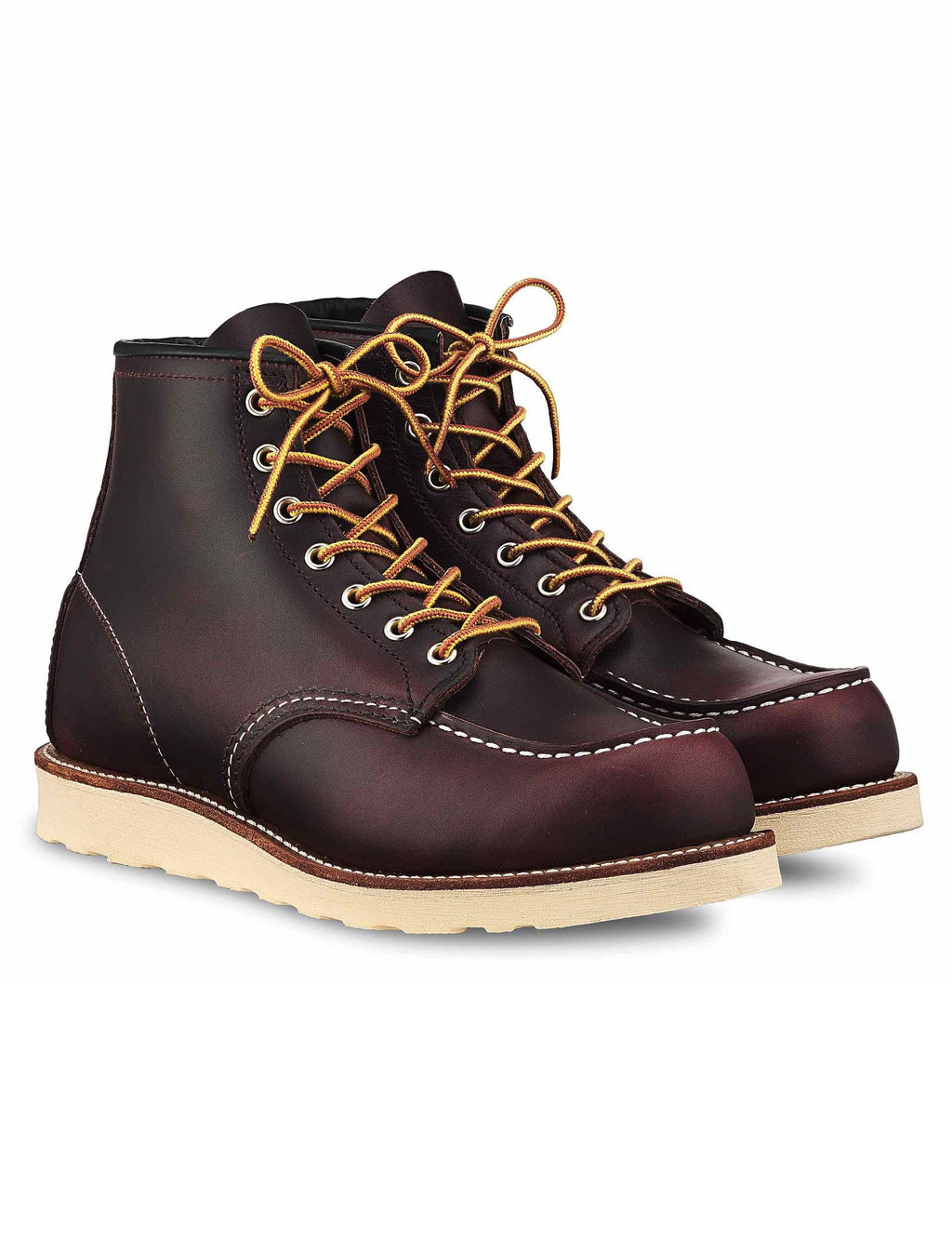 8847 Heritage 6" Moc Toe Boot - Black Cherry Excalibur Leather