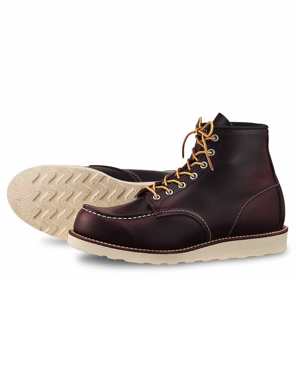 8847 Heritage 6" Moc Toe Boot - Black Cherry Excalibur Leather