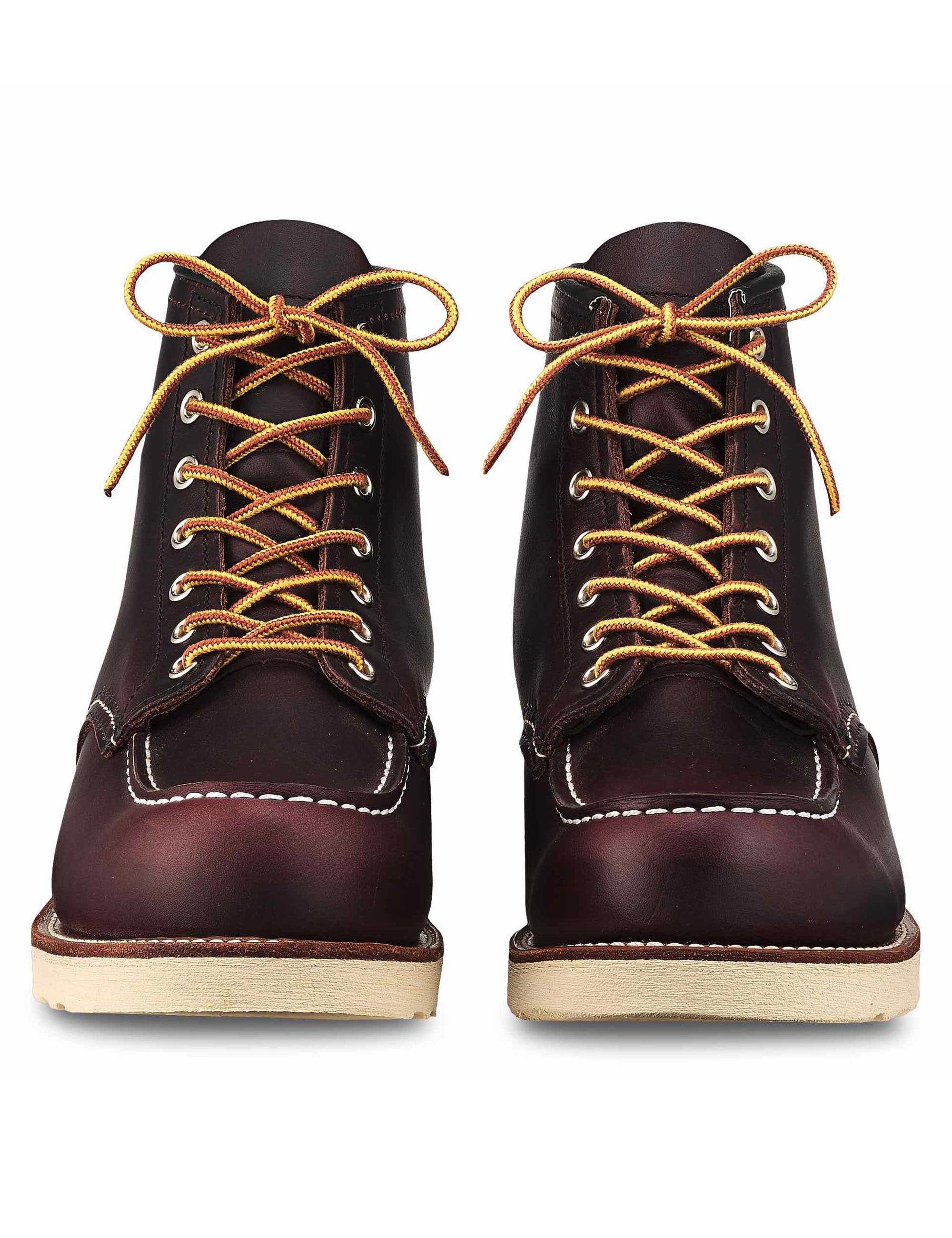 8847 Heritage 6" Moc Toe Boot - Black Cherry Excalibur Leather