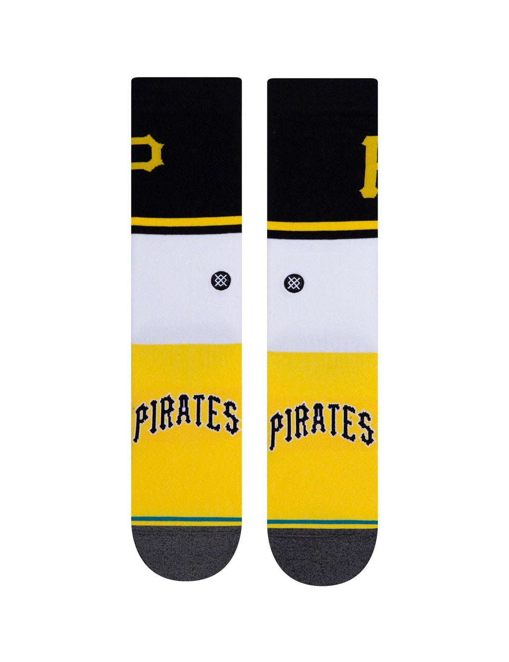 Pittsburgh Colour Crew Socks - White