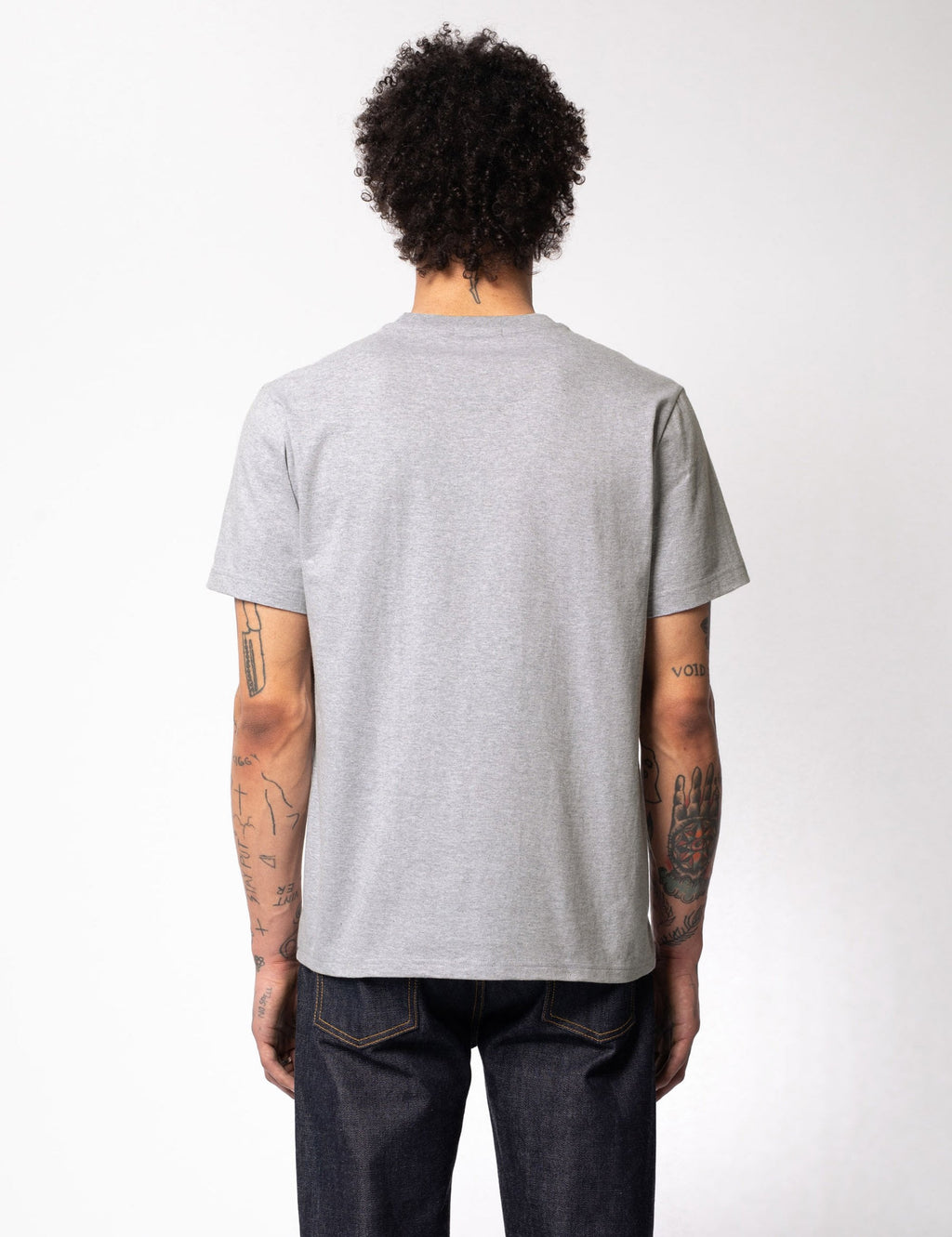 Roy Logo T-Shirt - Grey Melange