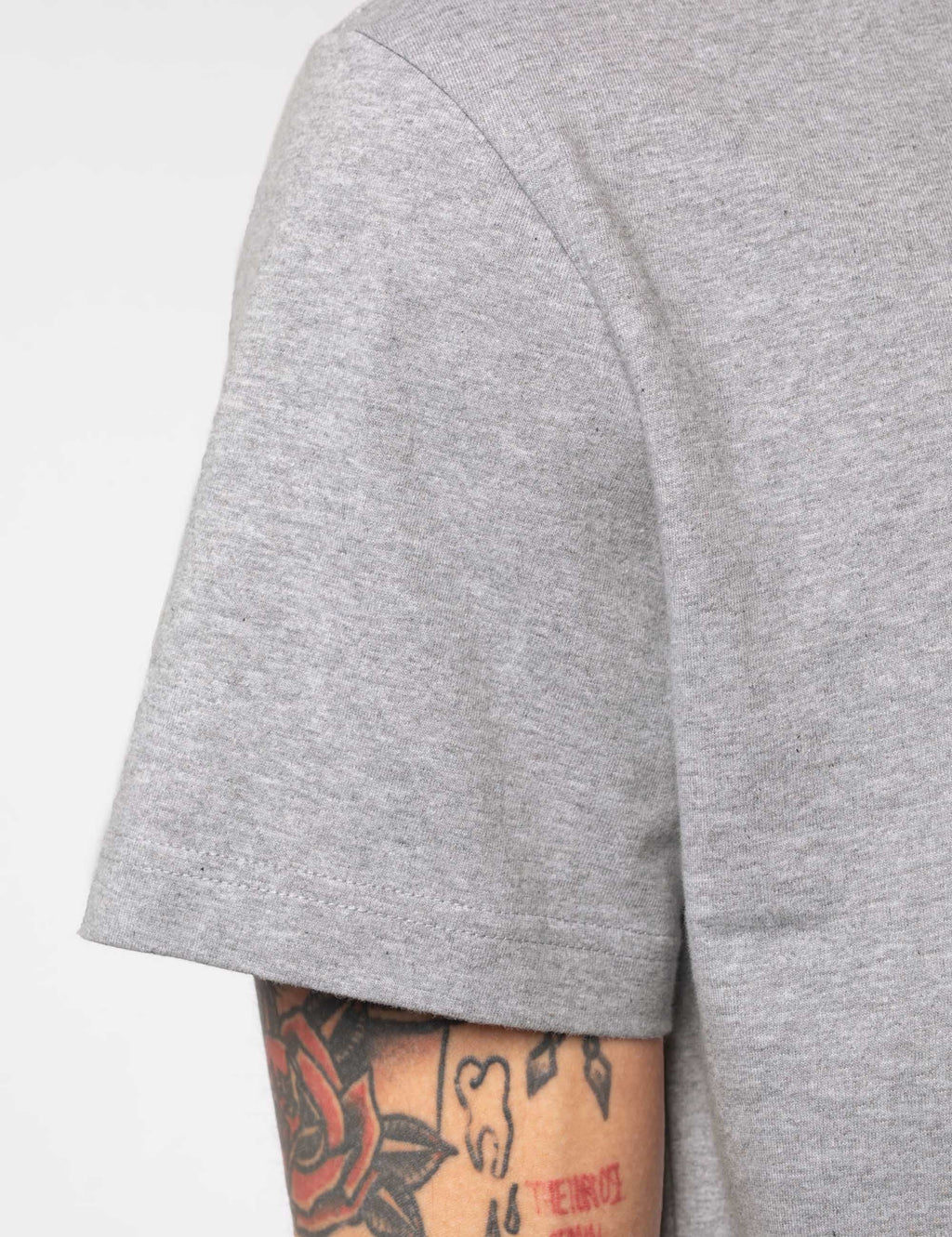 Roy Logo T-Shirt - Grey Melange