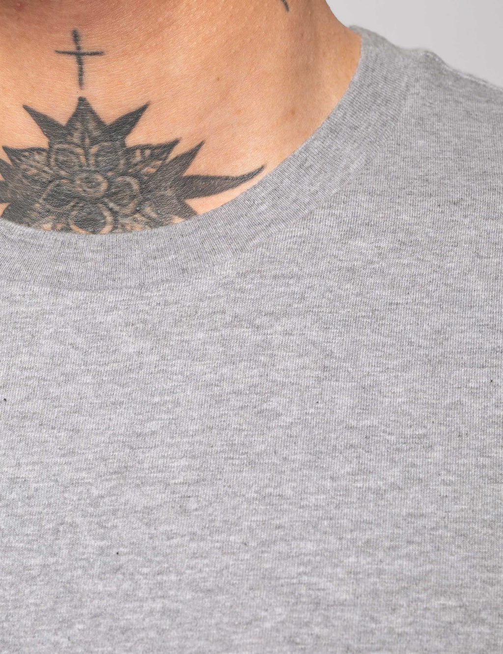 Roy Logo T-Shirt - Grey Melange