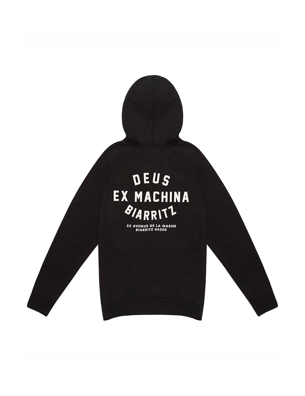 Biarritz Address Hooded Sweat - Black