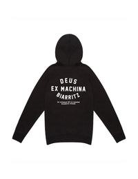 Biarritz Address Hooded Sweat - Black