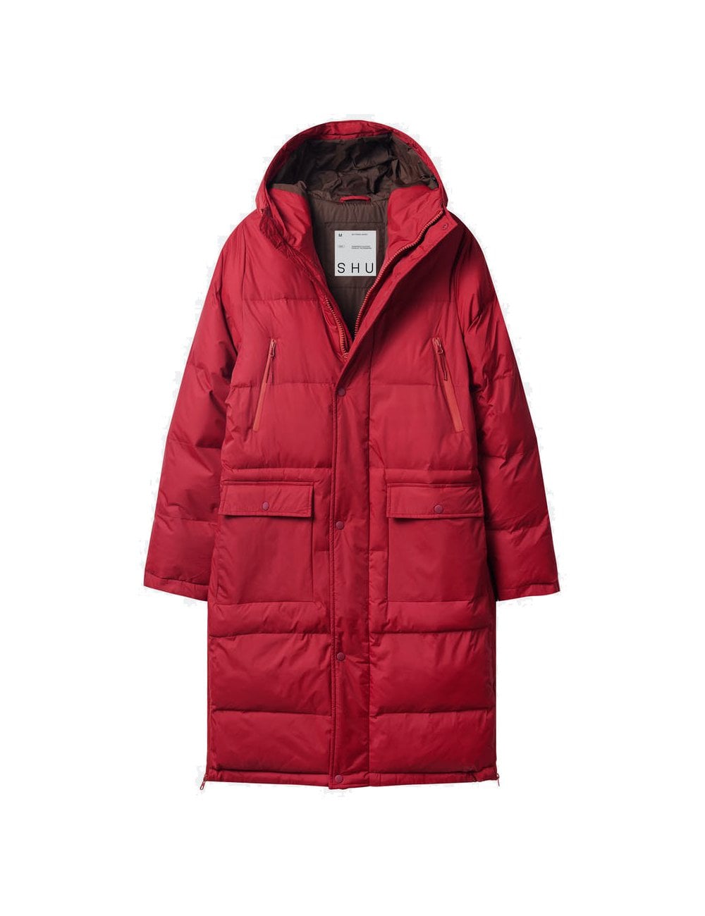 Buttoned Jacket - Ruby
