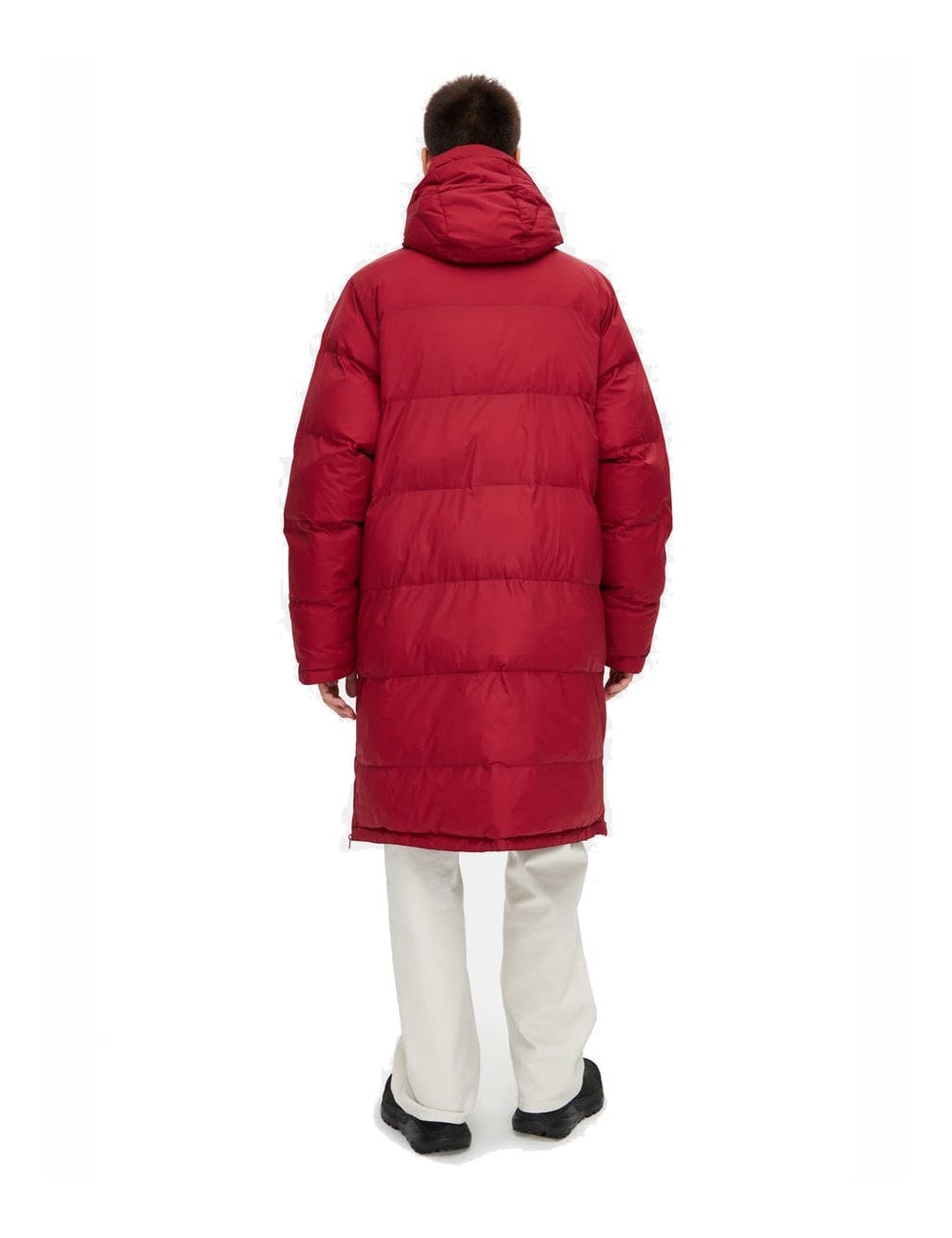 Buttoned Jacket - Ruby