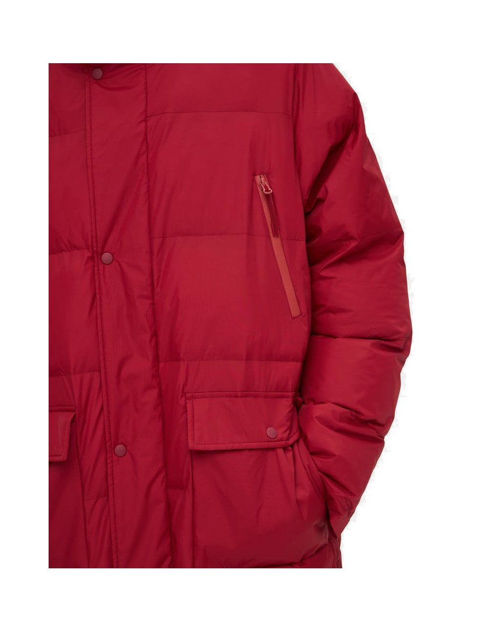 SHU Buttoned Jacket - Ruby