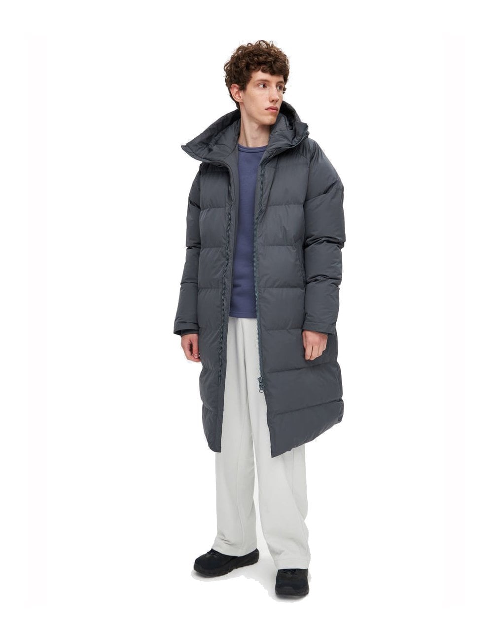 Down Jacket - Steel Black