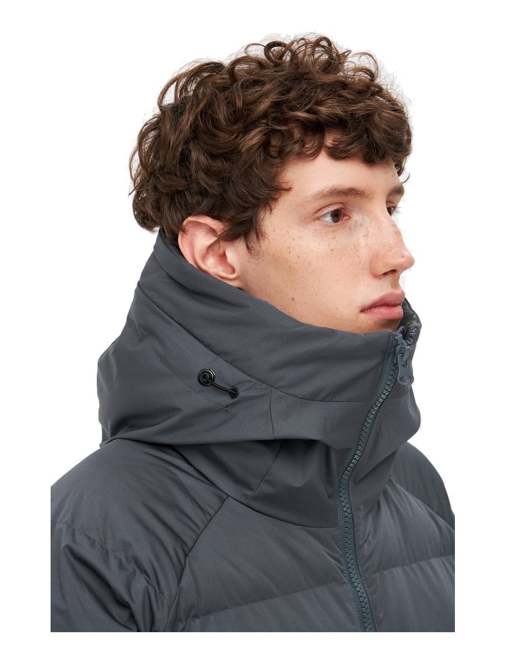 SHU Down Jacket - Steel Black