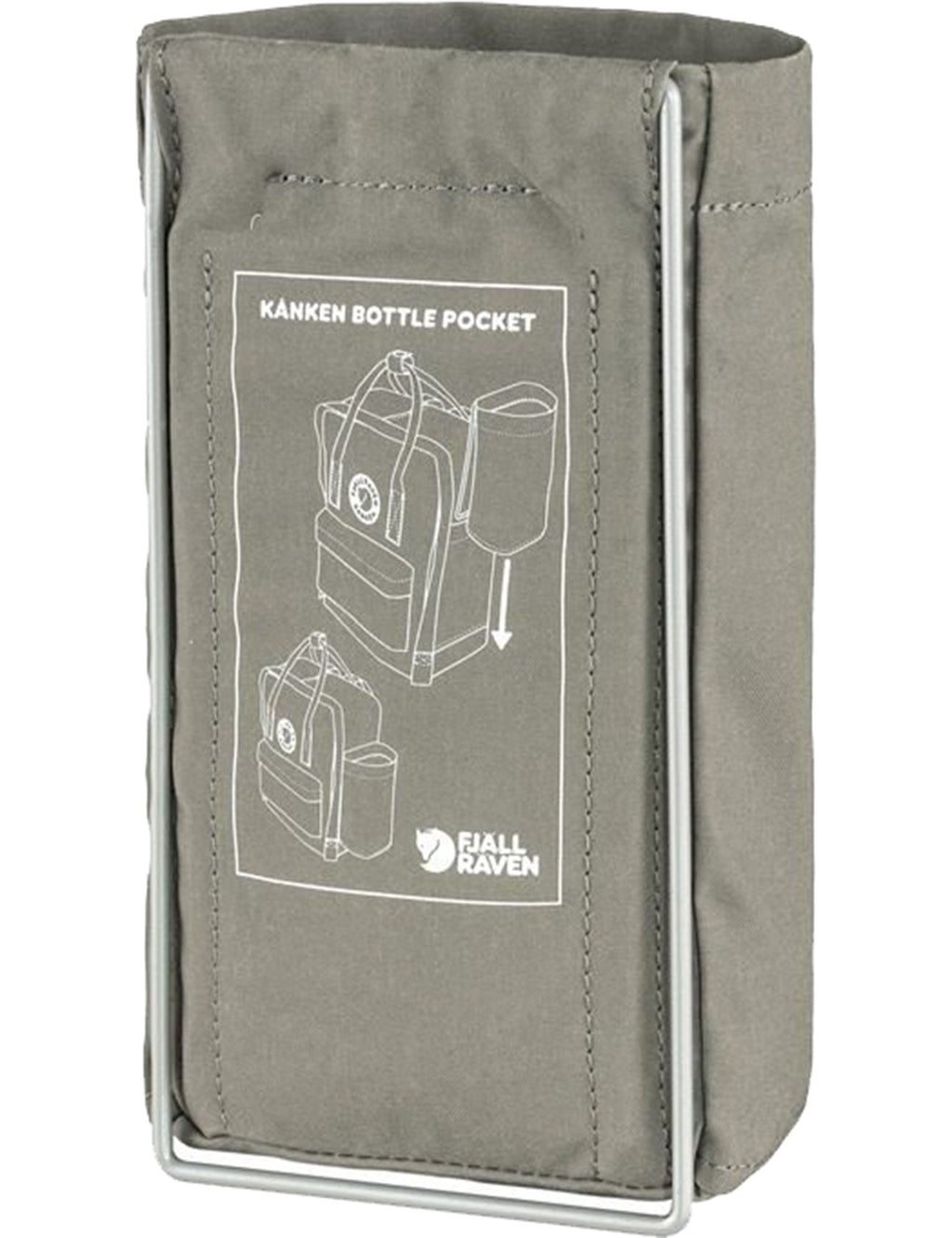 Kanken Bottle Pocket - Fog