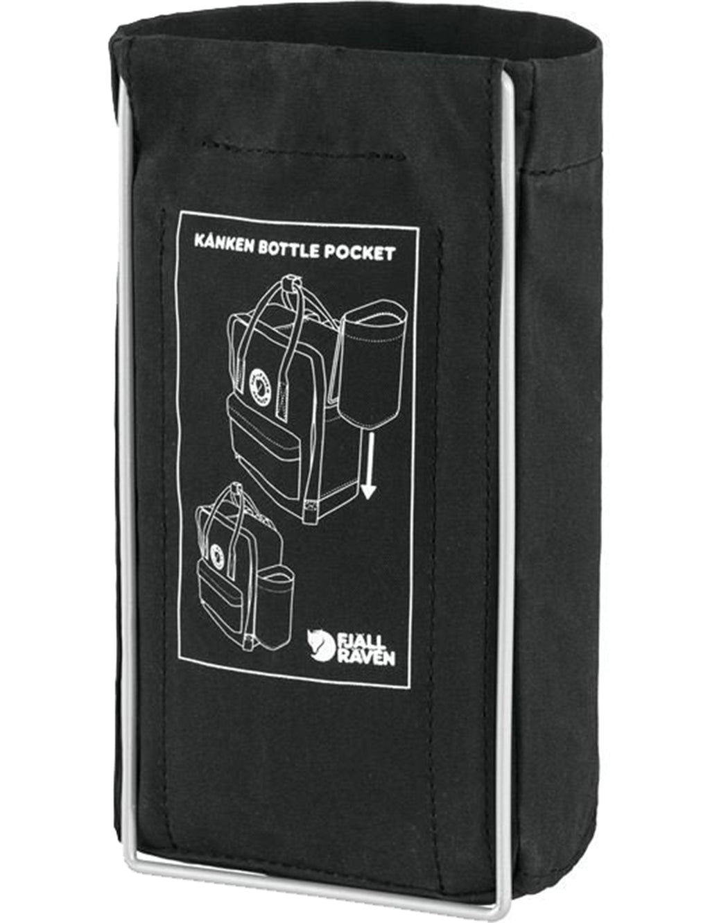 Kanken Bottle Pocket - Black