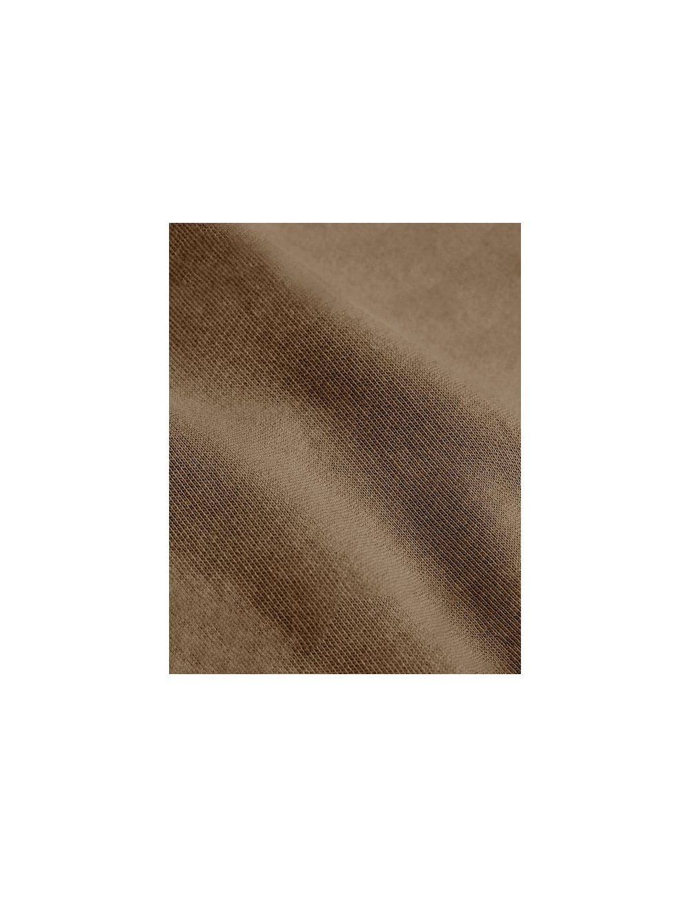 Organic Crew Sweat - Cedar Brown
