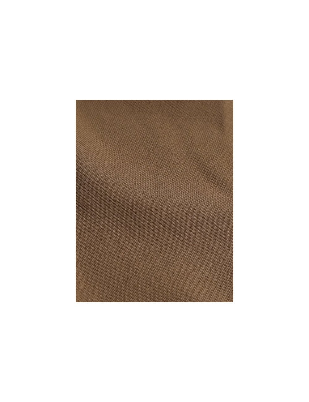 Organic Button Down Shirt - Sahara Camel