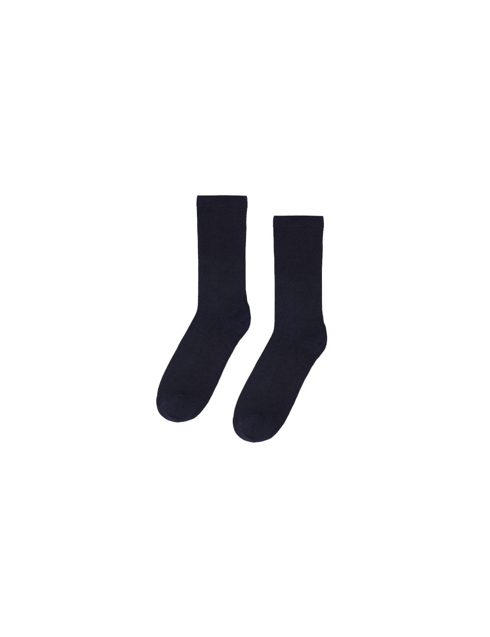 Women's Merino Wool Blend Socks - Navy Blue