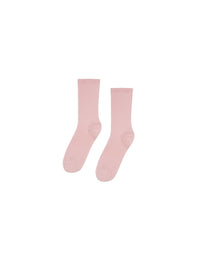 Women's Merino Wool Blend Socks - Faded Pink