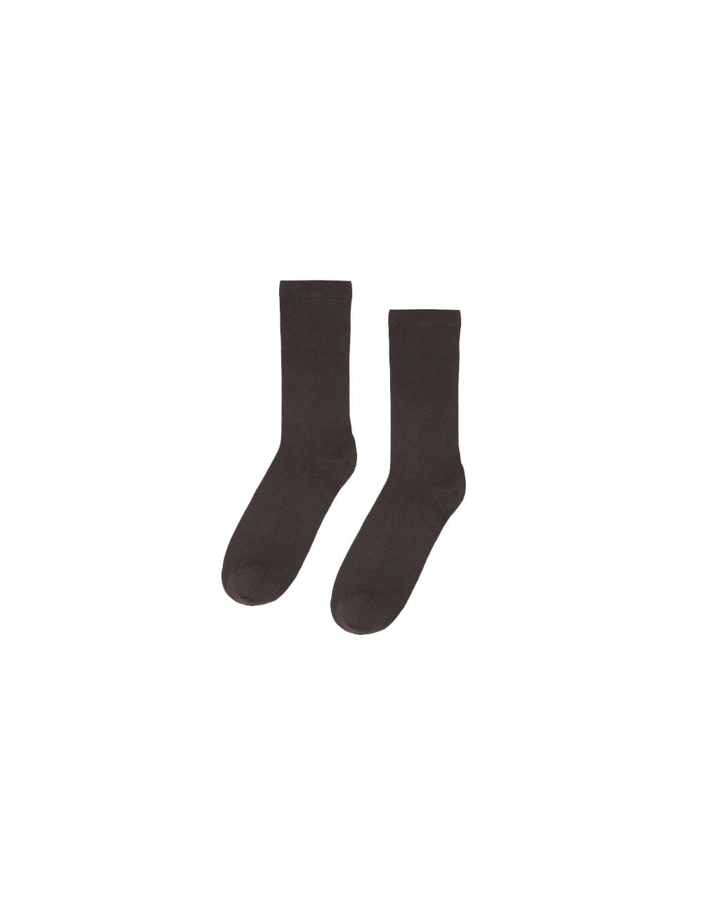 Women's Merino Wool Blend Socks - Coffee Brown