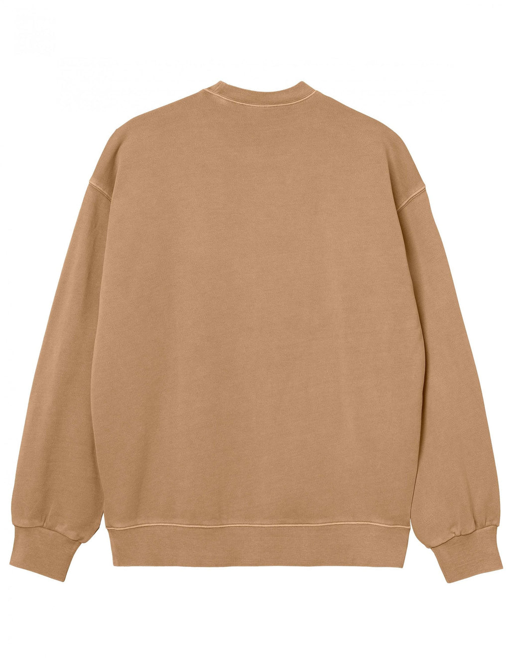 Nelson Crew Sweat - Dusty H Brown