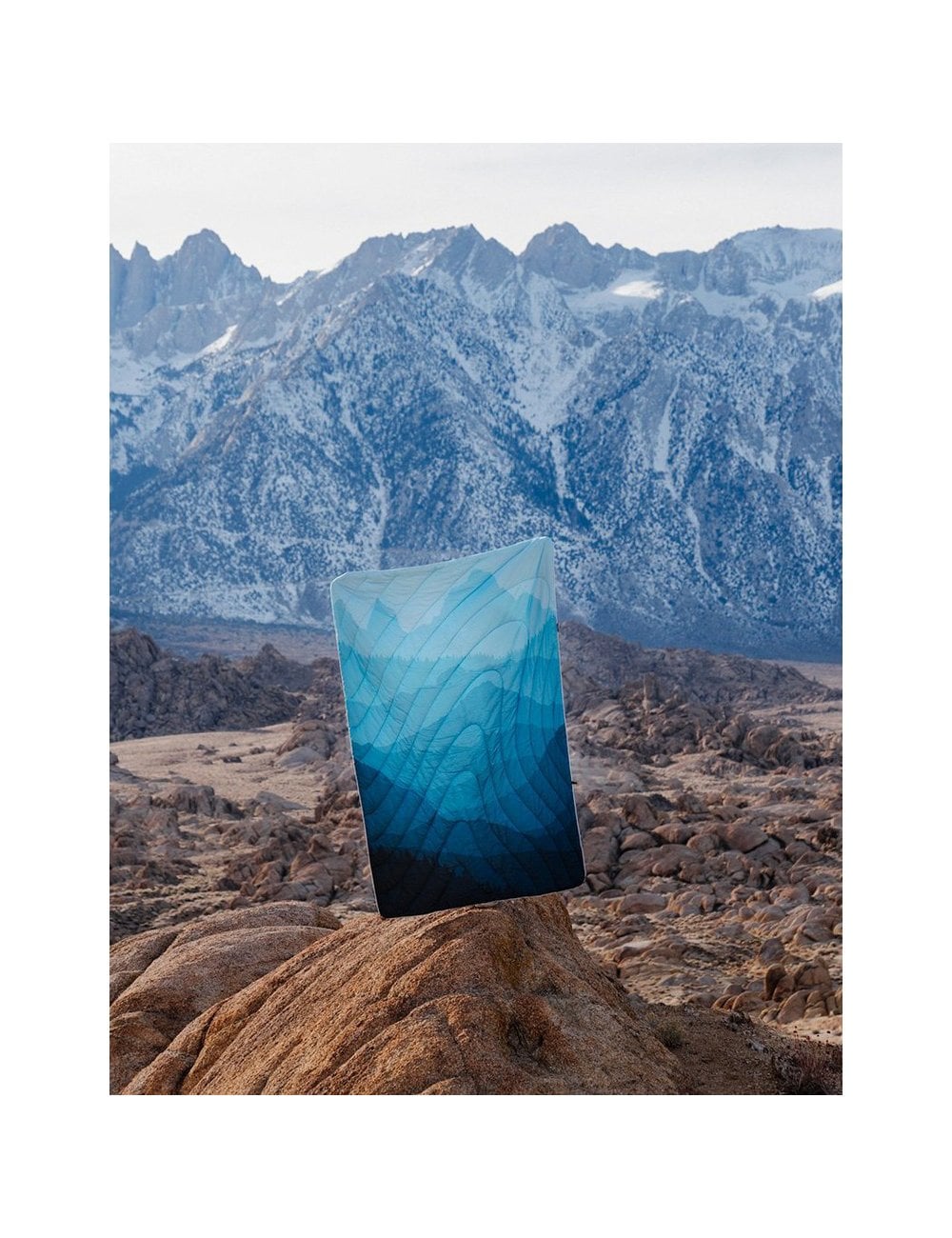 Original Puffy Blanket - Sierra Spring Fade