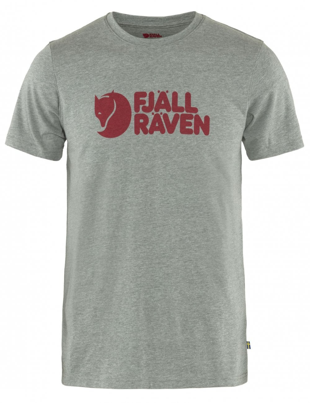 Fjallraven Logo T-Shirt - Grey Melange